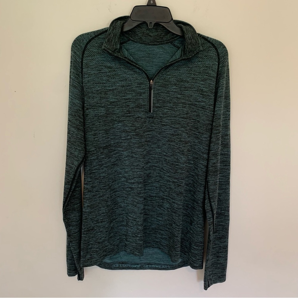 Men’s Lululemon Metal Vent Tech Half Zip Pullover Long Sleeve Size Large